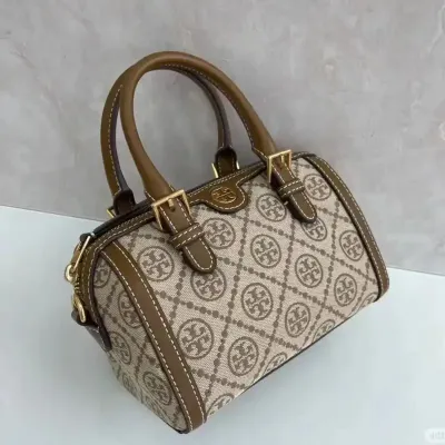 TortyBurch Retro Boston Bag